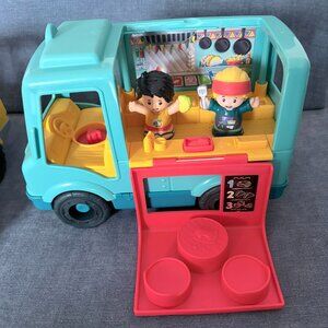 Fisher-Price Little People Musical Toddler Toy Serve It Up Food Truck